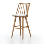 228387-005 Bar stool with Sheepskin Cushion