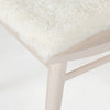 Cream Shorn Sheepskin Dining Chair 228386-004