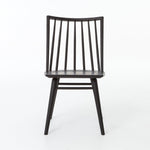 Front View Lewis Black Windsor Style Chair