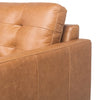 Four Hands Tan Leather Sofa