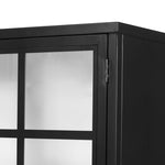 Black Glass Door Sideboard