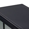 Black Glass Door Sideboard Four Hands