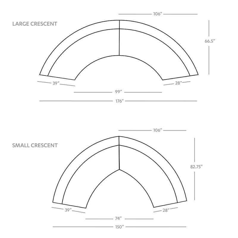 Liam Sectional Sofa 2 Piece - Dover Crescent Product Details