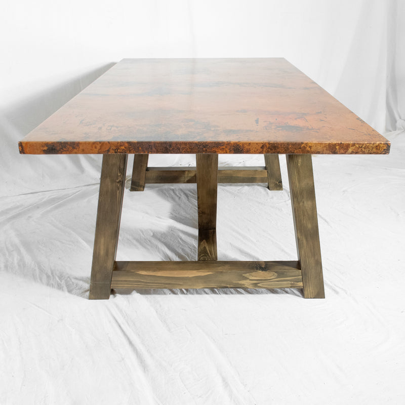 Lightner Copper Dining Table - Natural