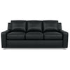 American Leather Lisben Leather Sofa in Capri Onyx
