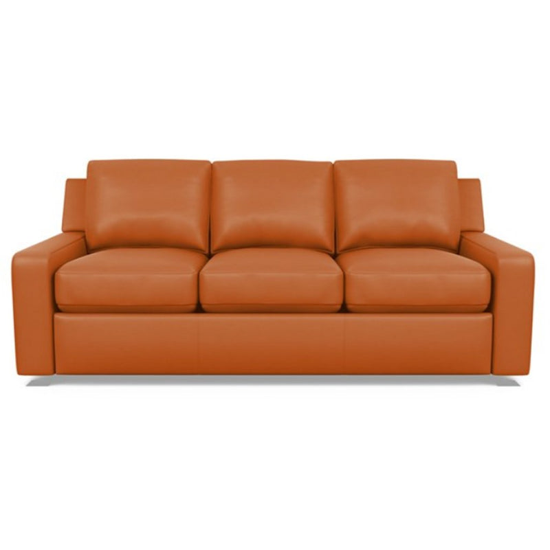 American Leather Lisben Leather Sofa in Capri Sunrise