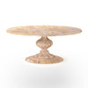 Magnolia Round Dining Table - Whitewash