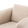 Four Hands Malakai Swivel Chair Capri Oatmeal Performance Fabric Seating