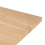 Malia Dining Table - Tabletop of solid Natural Oak