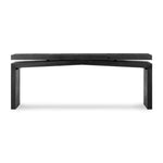 Matthes Console Table - Aged Black Pine