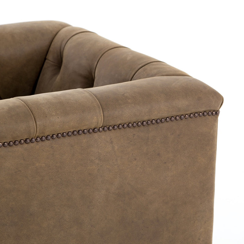 Maxx Swivel - Nailhead Trim