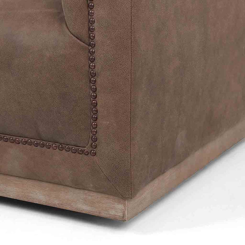 Maxx Sofa - Umber Grey Leather CKEN-K3Z53-061