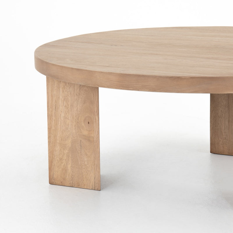 Mesa Coffee Table - Rounded Tabletop