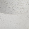 Meza Nesting Coffee Table - Textured White Textured Pitting Detail
