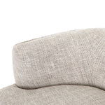 Grey Fabric Swivel Chair