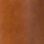 Mila Swivel Chair Riviera Cognac Top Grain Leather Detail 107195-018
