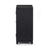 Millie Small Cabinet Drifted Matte Black Side View