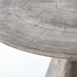 Silver Pedestal Bistro Table