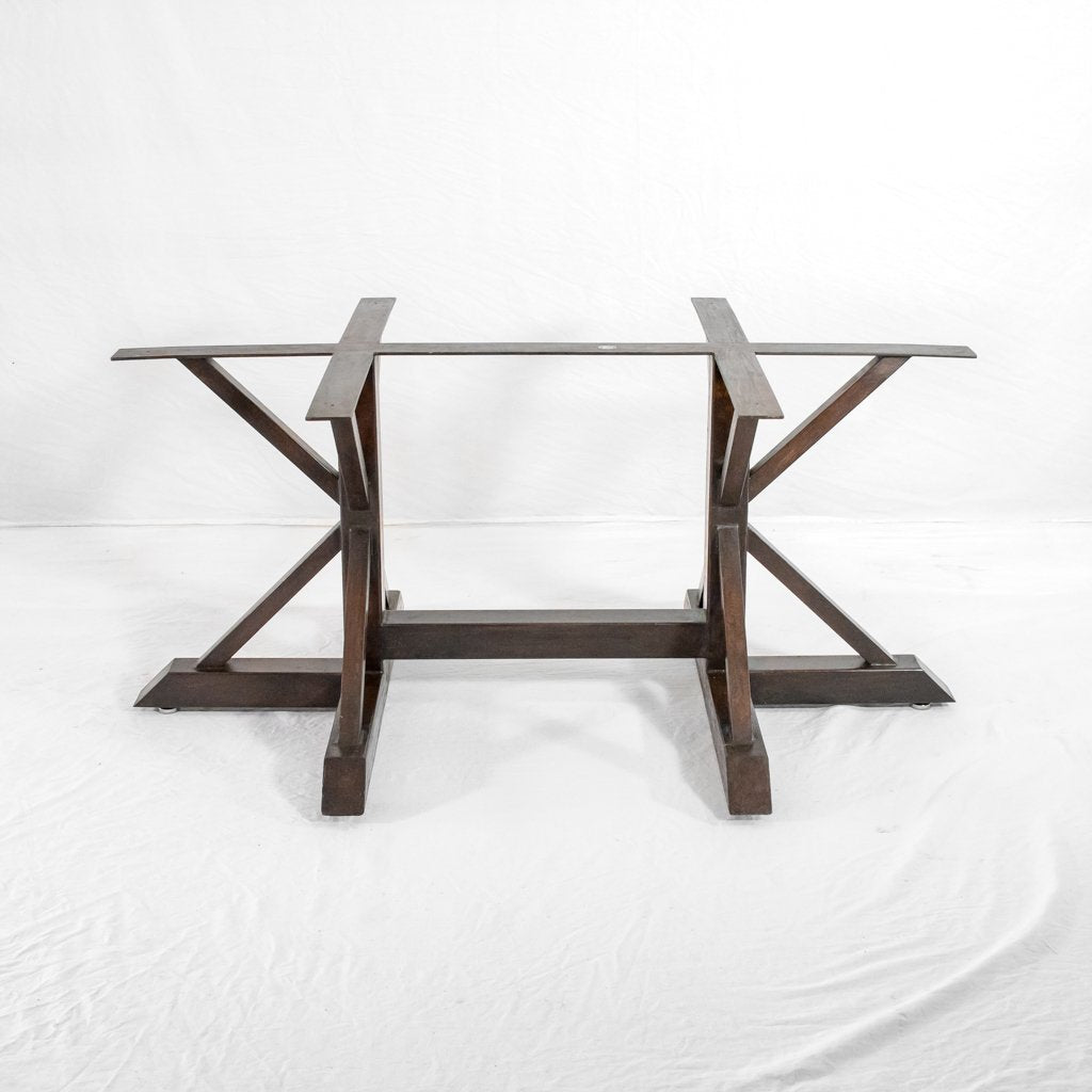 Miners Iron Long Dining Table Base | Artesanos Design Collection