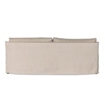 Four Hands Monette Slipcover Sofa Brussels Natural Back View