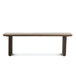 Mozambique Modern Dining Bench front view