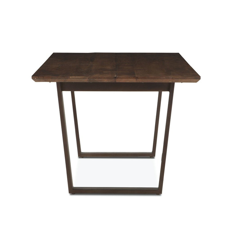 Mozambique Wood Dining Table side view