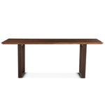 Mozambique Wood Dining Table front view