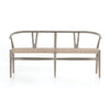 Muestra Dining Bench Front View