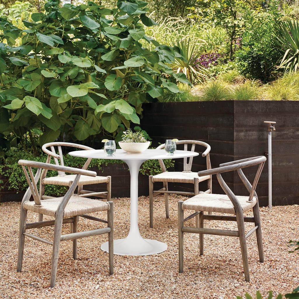 Wishbone outlet outdoor chair