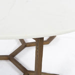 Naomi Coffee Table White Marble IMAR-186