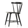 Naples Dining Chair Black Oak Angled View 224596-003
