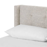 Four Hands Newhall Bed - Plushtone Linen Headboard Detail