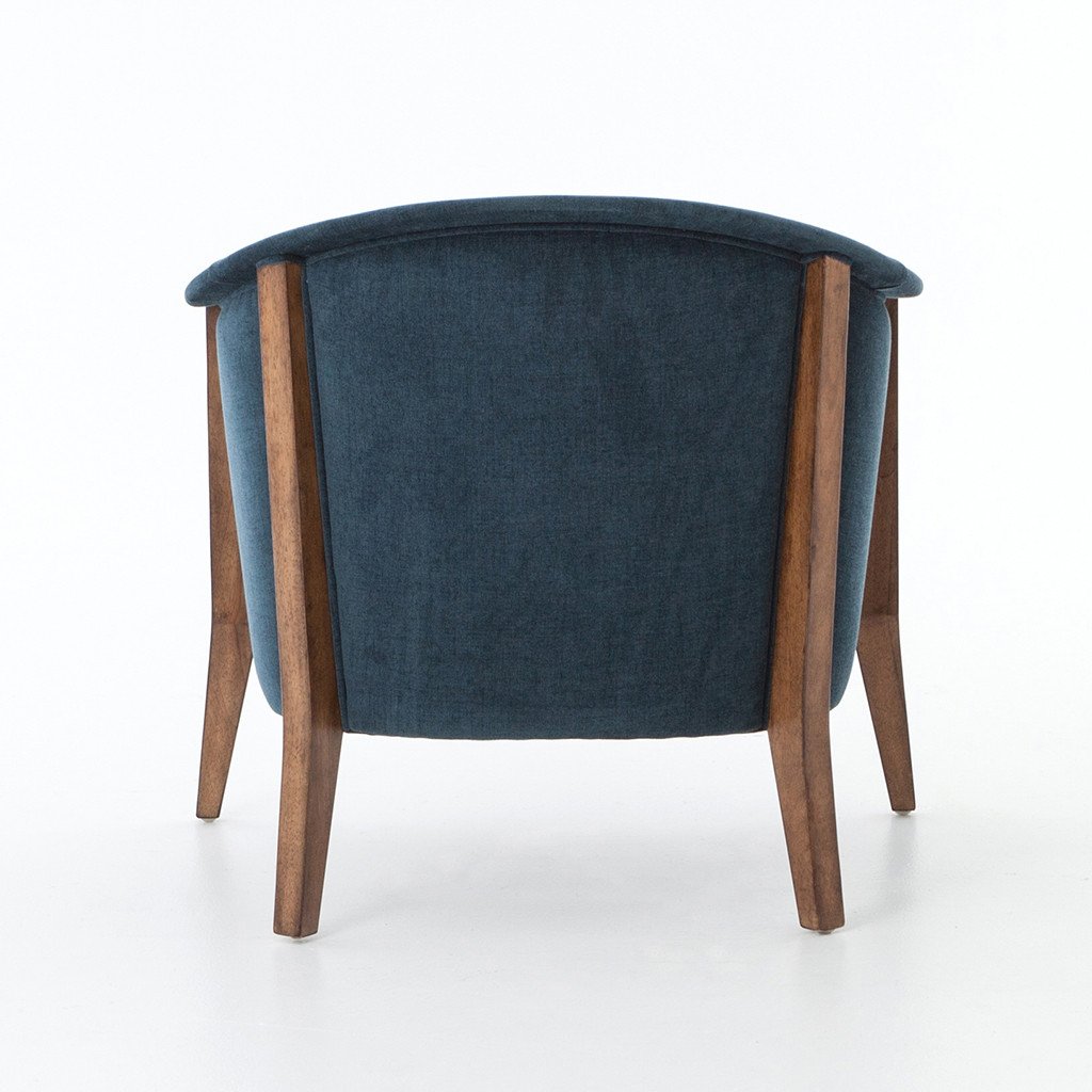 Nomad Blue Accent Chair - Plush Azure | Four Hands