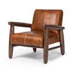 Oaklynn Chair Raleigh Chestnut Angled View Four Hands