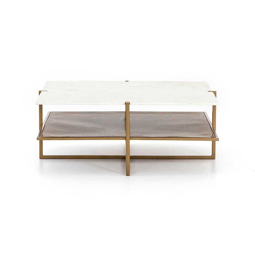 Edwin square top coffee table