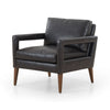 Olson Chair Sonoma Black Angled View Four Hands