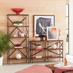 Organic Forge Rustic Bookshelf Home Trends and Design