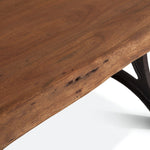 Organic Forge Live Edge Dining Table