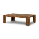 Orla Coffee Table Toasted Acacia Angled View Four Hands