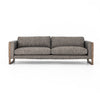 Otis Performance Fabric Sofa - Arden Charcoal Front View