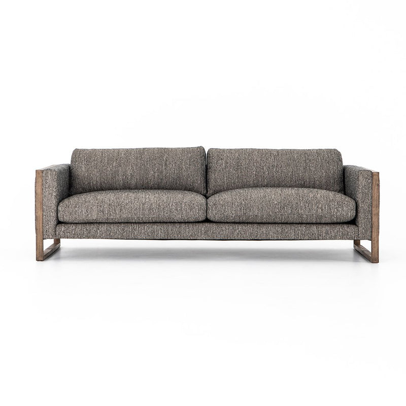 Otis Performance Fabric Sofa - Arden Charcoal Front View