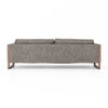 Otis Performance Fabric Sofa - Arden Charcoal Back View
