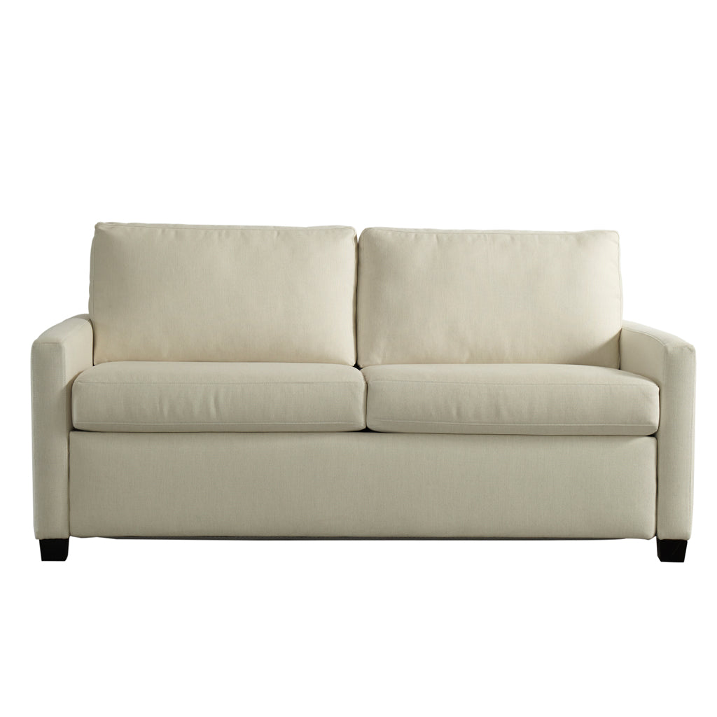 Palmer Comfort Sleeper Silver Sofa by American Leather - Artesanos