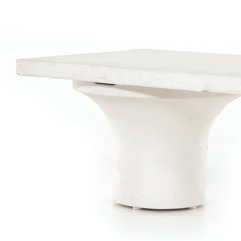 Parra Coffee Table Plaster Molded Concrete