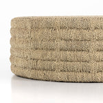 Pascal Coffee Table - Texture Drum-style Shape