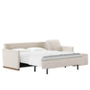 Pearson Comfort Sleeper Sectional Sofa Open by American Leather