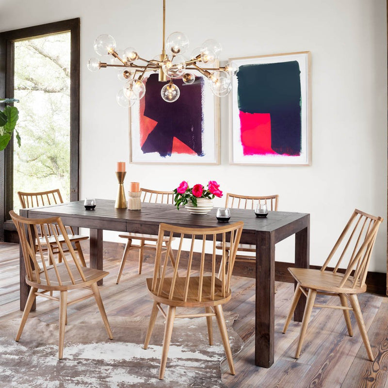 Brass Dining Room Chandelier