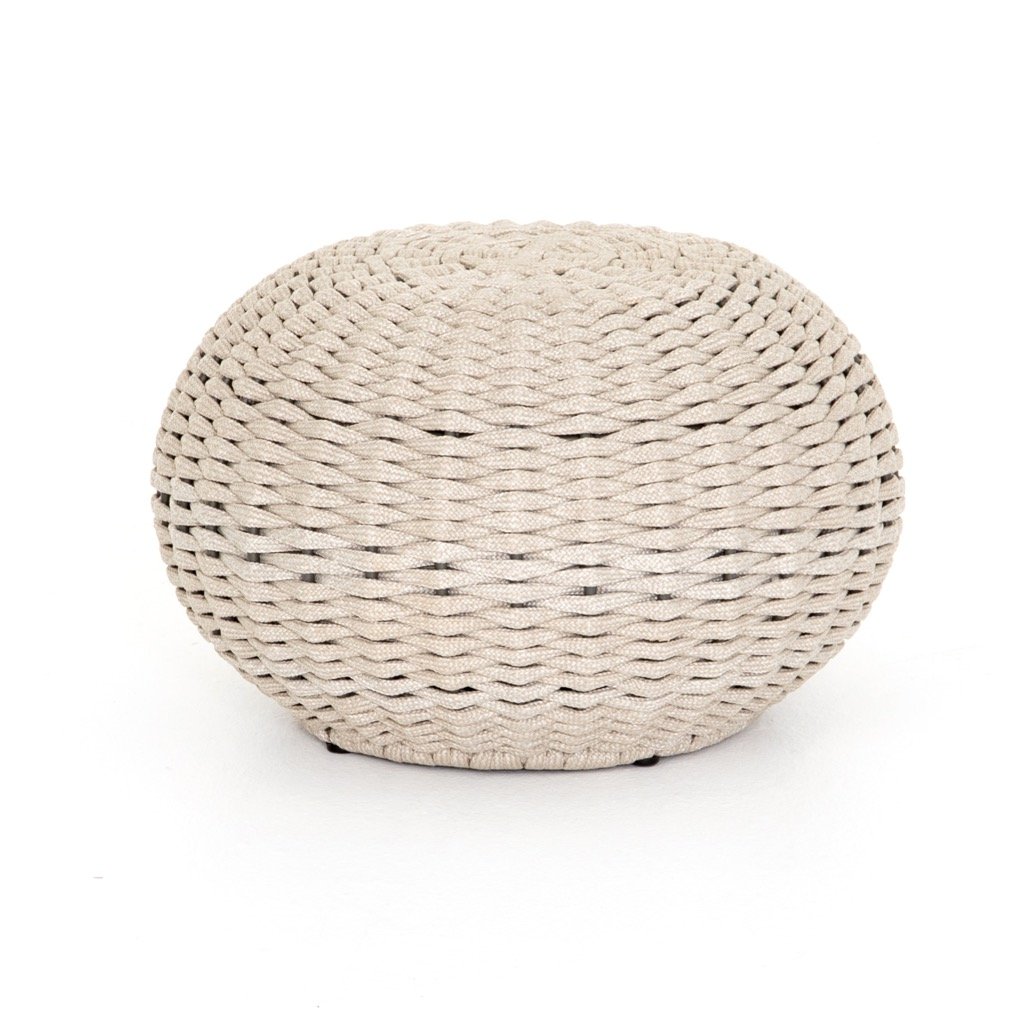 Phoenix Outdoor Accent Stool Natural Rope