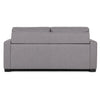 Back View of Porter Comfort Sleeper Silver Sofa by American Leather