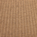 Portia Outdoor Dining Chair close view of all-weather wicker